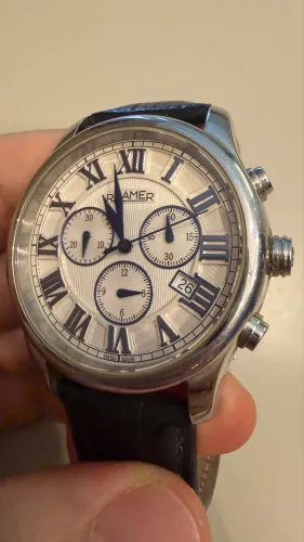 Relógio Roamer Osiris clássico, Swiss made 42mm