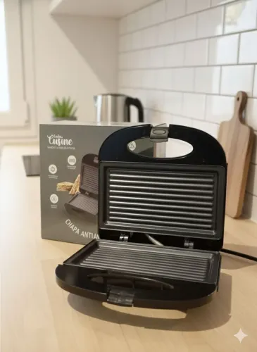 Sanduicheira Elétrica SUMAY- Chapa Antiaderente