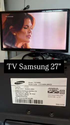 TV Samsung 27" (Problema Tela)