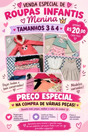 Roupas meninas