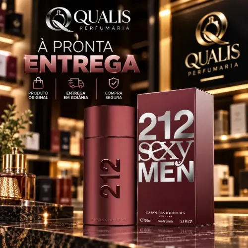 Perfume Importado - 212 Sexy Masc 100ml - Original/Lacrado