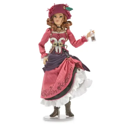 Boneca Disney Captain Redd Piratas do Caribe - Edição Limitada D23