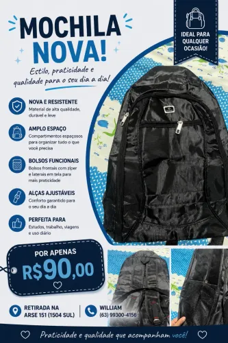 Mochila nova
