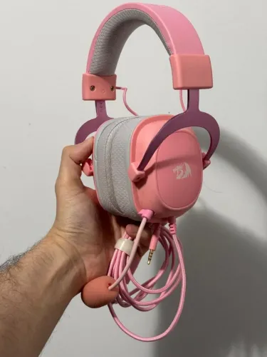 HEADSET GAMER HERO ROSA RGB
