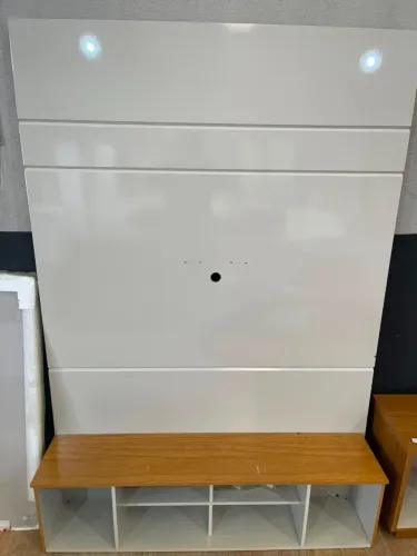 PAINEL PARA TV + RACK 2,20M - R$ 399,99 À VISTA | OUTLET DA REMAR LONDRINA