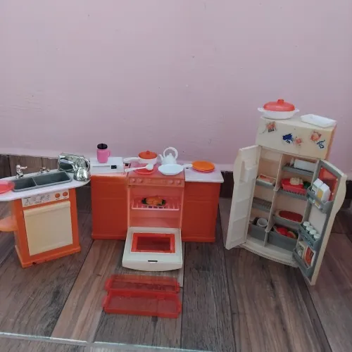 Cozinha da barbie antigo mattel