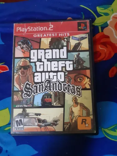 GTA SAN ANDREAS PS2 ORIGINAL