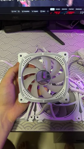 KIT 4 FANS RGB 120mm