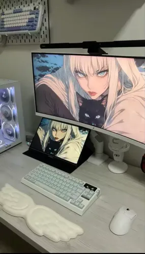 Kit gamer teclado e mouse 