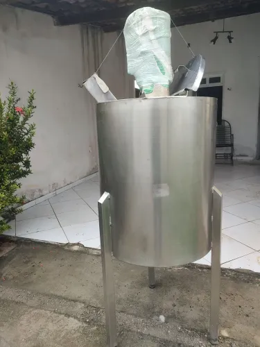 Triturador de polpas trifasico 150 litros inox 