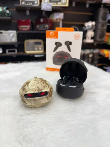 Fone de ouvido Bluetooth Robô