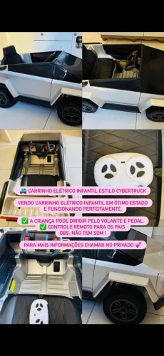 Carro elétrico infantil