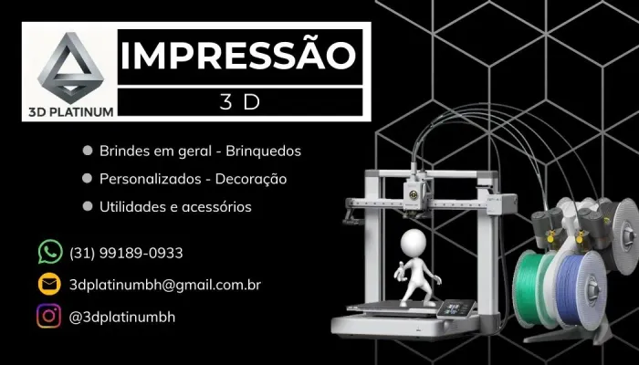 Personalizados em impressão 3d