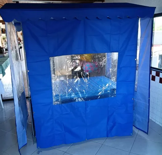 Barraca desmontável para feira, eventos e comércio