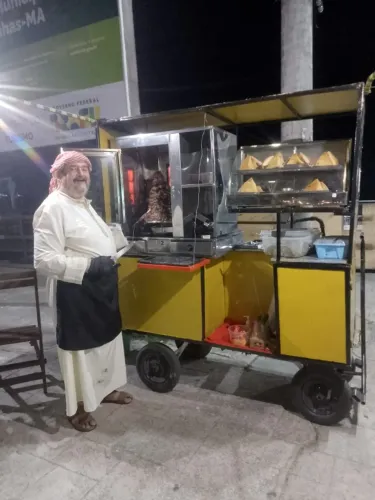 Carrinho de Churrasco Grego (SHAWARMA)