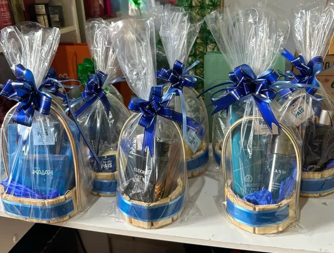 Kit de perfume masculino dia dos Pais pronta entrega