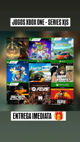 Jogos Xbox one e séries