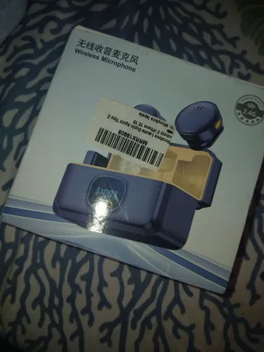 Microfone wireless.