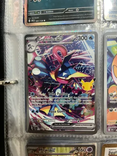 Scraggy & Greninja Ex 30anos Pokemon