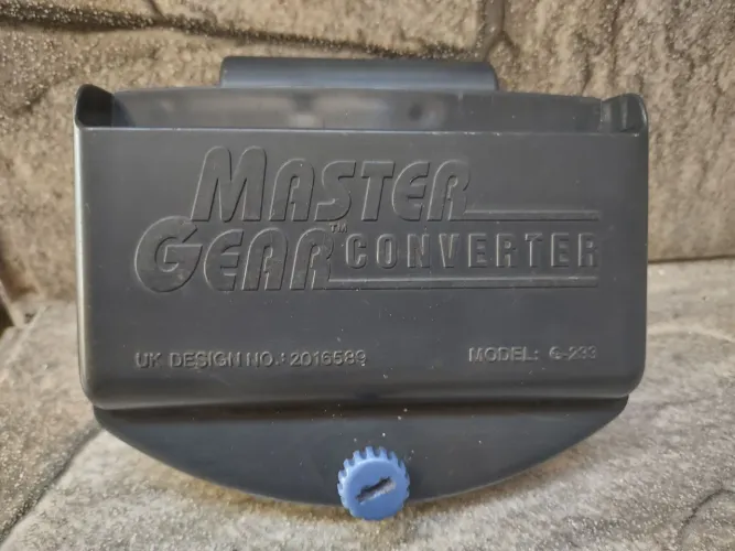 Raro Adaptador jogo Master system p/ Game Gear, Master Gear , ítem geek anos 90