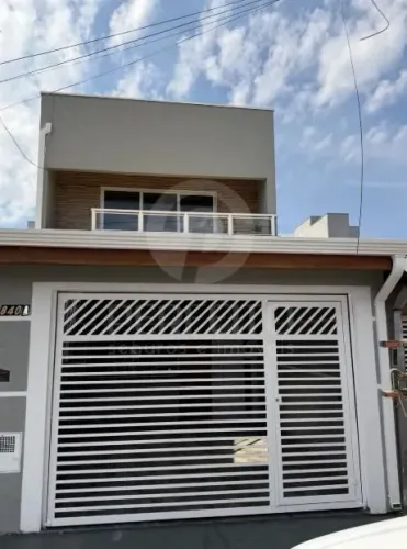 SOBRADO COM 4 DORMITÓRIOS E ÁREA GOURMET NO JARDIM AMANDA I HORTOLÂNDIA/SP