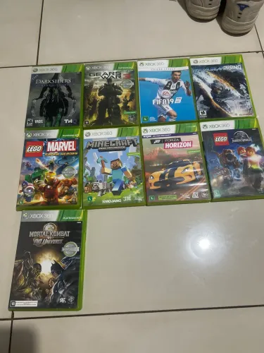 jogos xbox 360 (funciona no one)