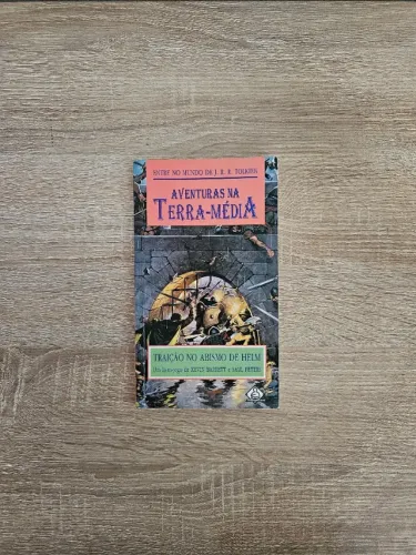 Traição no Abismo de Helm Aventuras na Terra Média Livro jogo RPG J R R Tolkien K Barrett