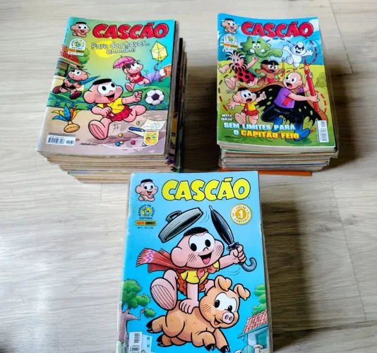 Gibis Cascão, coleção completa, 1 ao 100. Oportunidade!