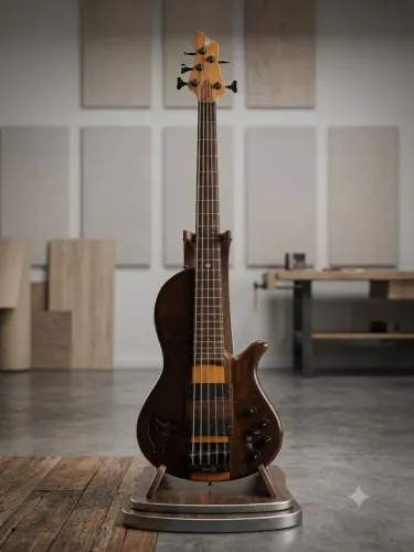 Baixo DeOliveira Mirage 5 cordas -Seymour Duncan / Ponte Babicz