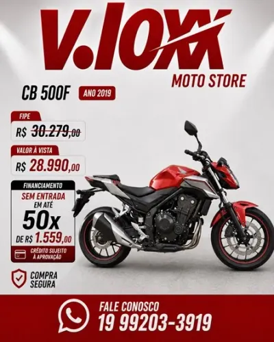 HONDA CB 500F 2018/2019