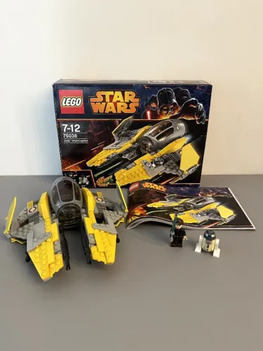 Lego Star Wars 75038 - Jedi Interceptor COMPLETO