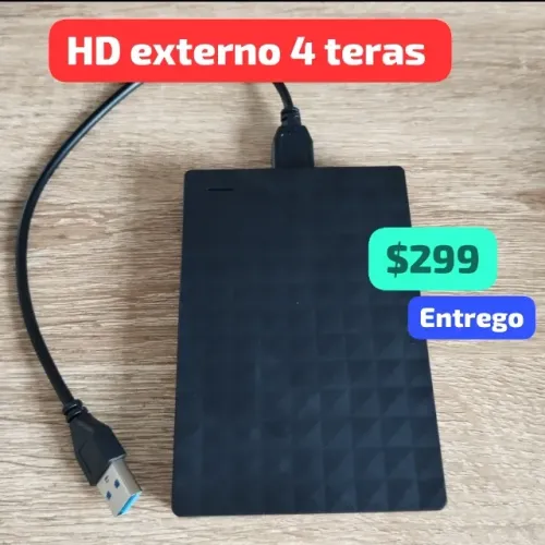 Hd externo 4 teras otimo estado