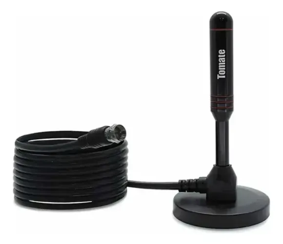 Antena Digital Interna Tv Cabo 3m Hdtv Uhf Tomate Mta-3011