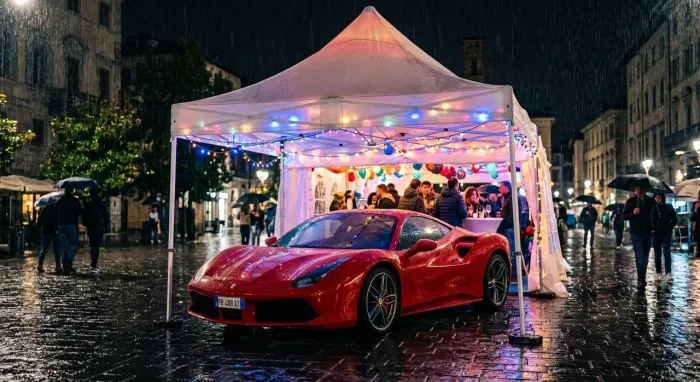Locação de tenda para eventos