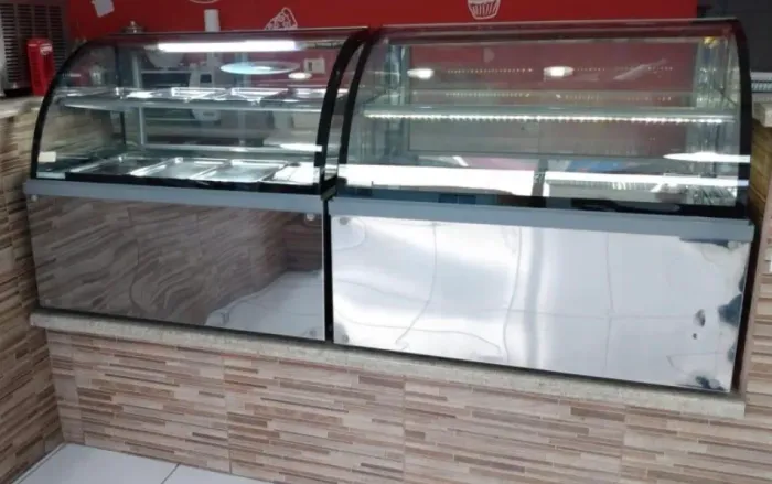 Vitrine Balcão Quente e Fria