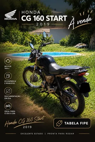 Honda CG 160 Start 2019