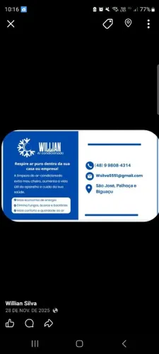 Higienização AR condicionado