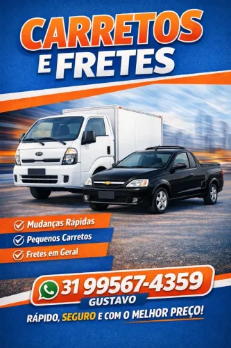 Fretes e mudanças Rápidas.