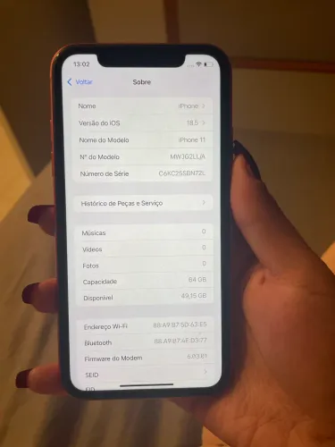iPhone 11 64GB Vermelho - Original Apple
