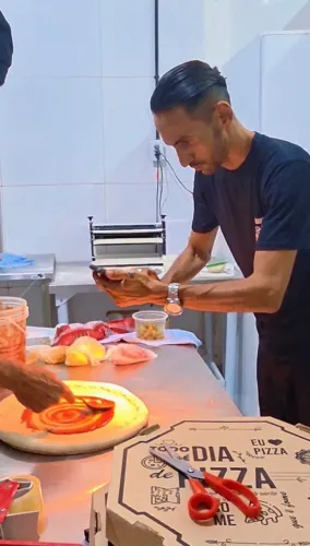 Videomaker para pizzarias