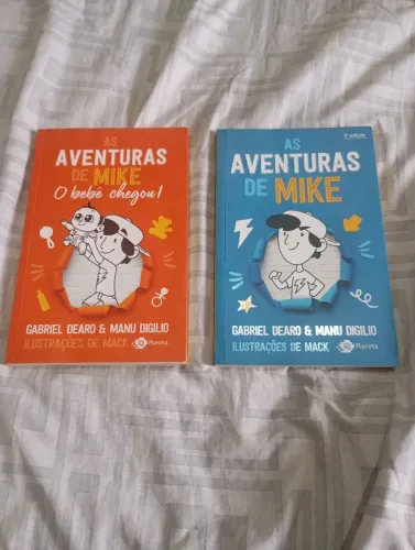 Livros as aventuras de Mike 