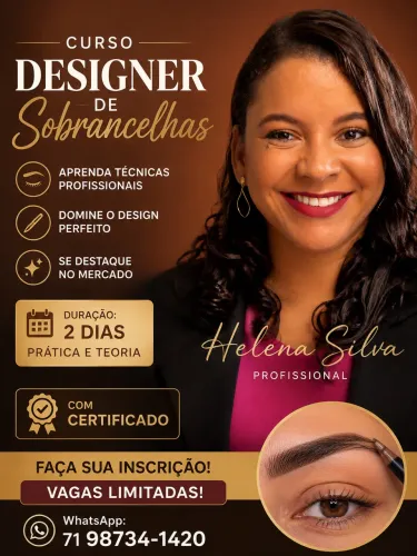 Curso VIP Design de sobrancelha 