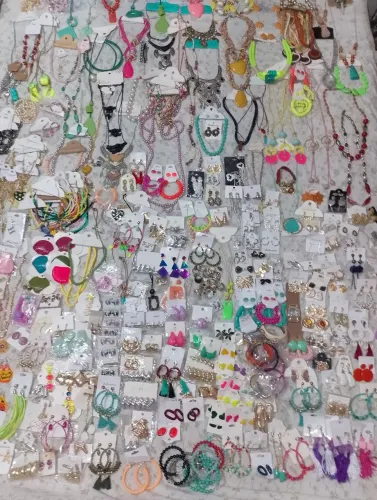 Colares brincos pulseiras lote