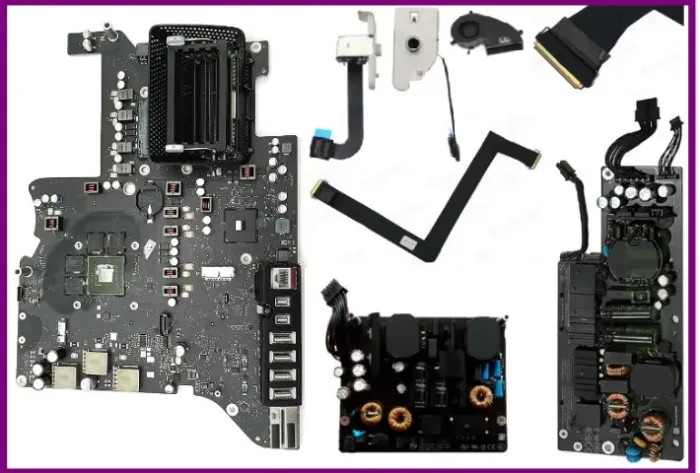 Desktop Apple iMac 24" A1225 : Placa de Video GT 130 Nvidia, Logic Board, Fonte, Gabinete,