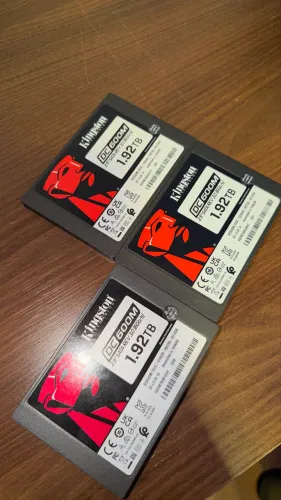 SSD Kingston DC600M 1.92TB Enterprise Data Center SATA 99% Saúde