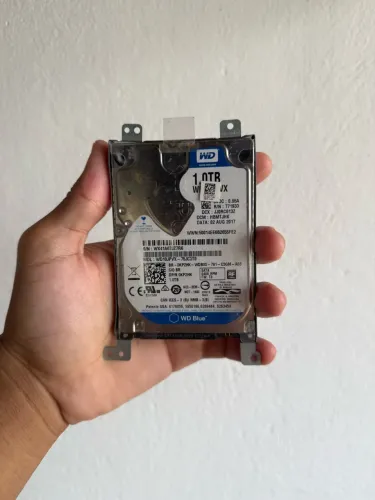 HD Notebook 1TB Western Digital WD Blue 2.5 Sata 5400RPM