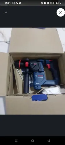 Furadeira Bosch a bateria 
