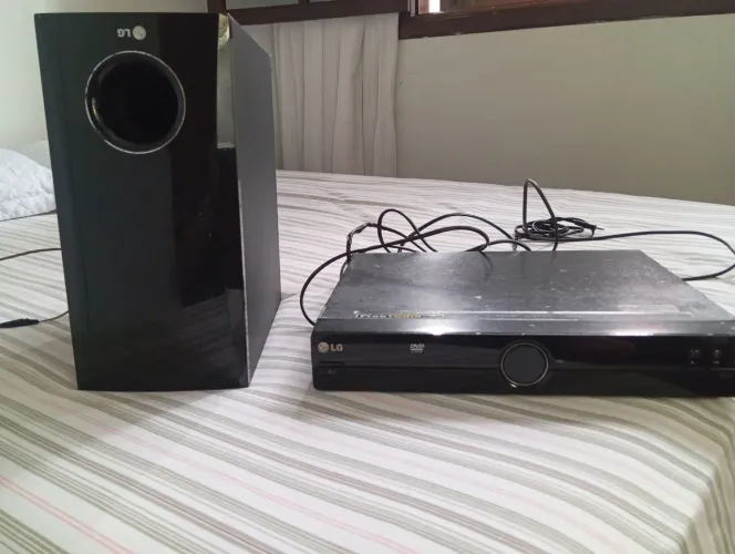 Amplificador de caixa passiva LG + sub woofer LG