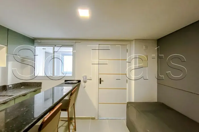 Studio Affitto, apto disponível para locação contendo 23m² e 01 dormitório.