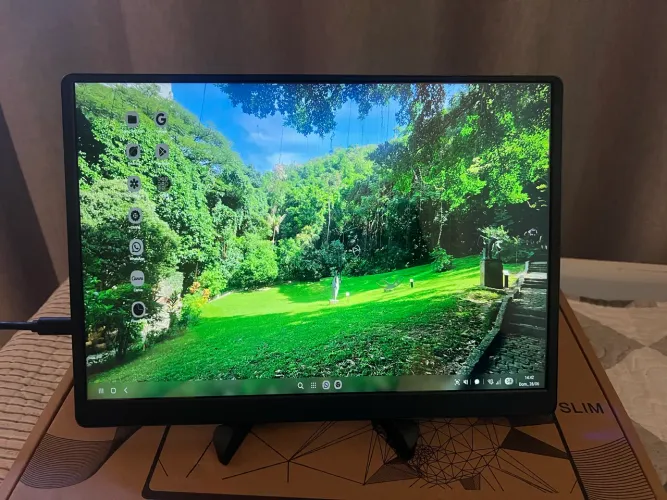 Monitor portátil 14 pol